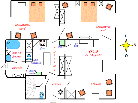 plan rez de chaussée